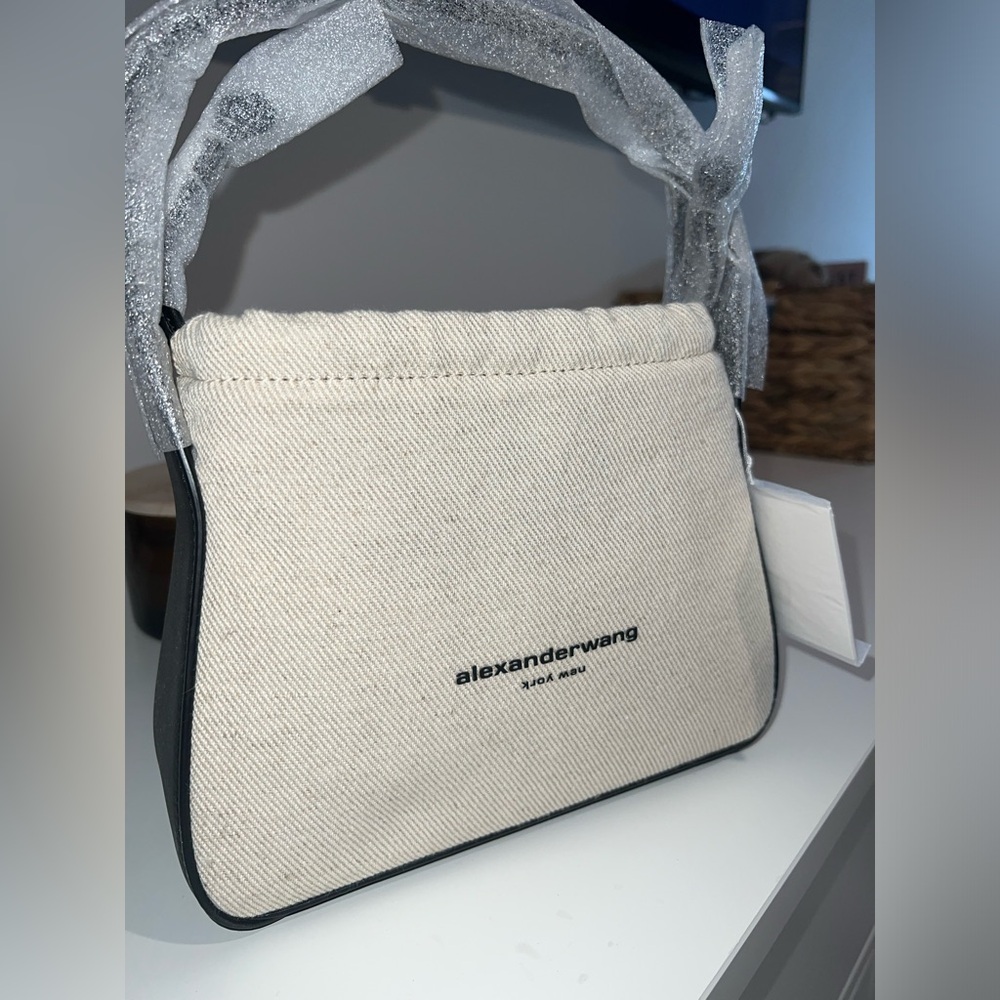 NEW! Alexander Wang Cream and Black Tote